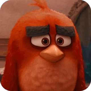 😔 emoji Angry Birds • @Earth928B Telegram sticker 13 of 70