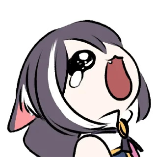 🥺 emoji Sad Kyaru-chan @Sad_Kyaru_Chan Telegram sticker 11 of 55