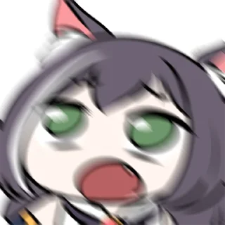😨 emoji Sad Kyaru-chan @Sad_Kyaru_Chan Telegram sticker 24 of 55
