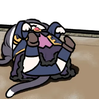 ⚰️ emoji Sad Kyaru-chan @Sad_Kyaru_Chan Telegram sticker 21 of 55