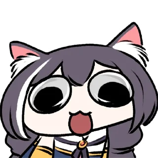 🤪 emoji Sad Kyaru-chan @Sad_Kyaru_Chan Telegram sticker 15 of 55