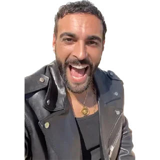 😄 emoji Marco Mengoni Telegram sticker 12 of 93
