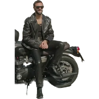 🏍 emoji Marco Mengoni Telegram sticker 13 of 93