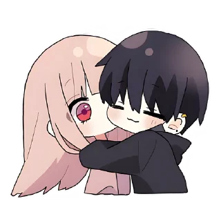 🤗 emoji Милая парочка 4 @Nyasticks Telegram sticker 8 of 41