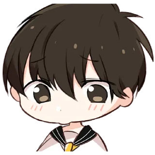 😞 emoji Школьная парочка @Nyasticks Telegram sticker 24 of 41
