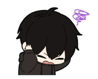 😔 emoji Парочка @nyasticks Telegram sticker 10 of 26