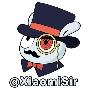 Sticker from Xiaomi, сэр!
