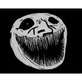 👍 emoji Троллфейс Telegram sticker 7 of 13
