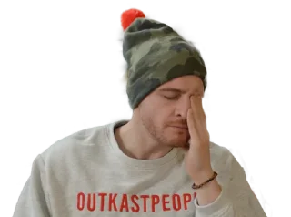 😴 emoji 🤘🏻Kerem Bursin🤘🏻 Telegram sticker 13 of 58