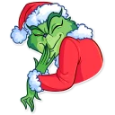 ☺️ emoji Grinch Telegram sticker 15 of 40