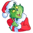 😏 emoji Grinch Telegram sticker 7 of 40