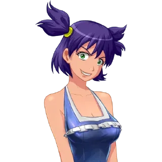 💜 emoji Лена @anime_sticks Telegram sticker 14 of 20