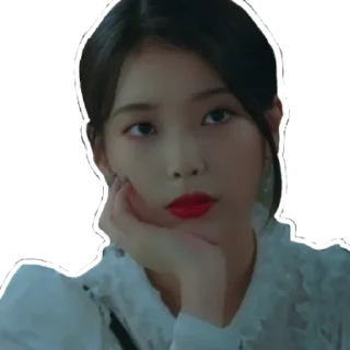 🤔 emoji IU Telegram sticker 15 of 63