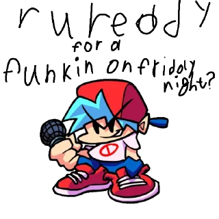 Sticker from Fnf