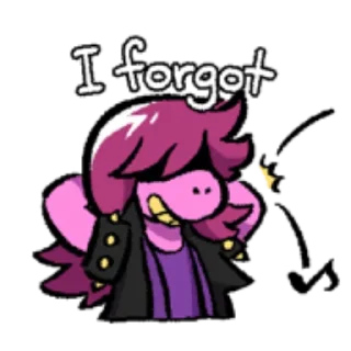 🤷 emoji Deltarune Telegram sticker 6 of 40