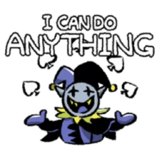 ♠️ emoji Deltarune Telegram sticker 24 of 40