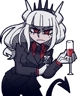 ❤️‍🔥 emoji Helltaker by @Enam6327 Telegram sticker 9 of 87
