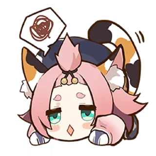 😞 emoji i believe in diona supremacy Telegram sticker 23 of 30
