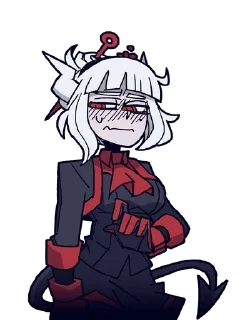 🫢 emoji helltaker @noshe40 Telegram sticker 12 of 78