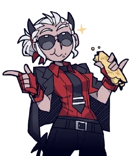 👍 emoji helltaker @noshe40 Telegram sticker 20 of 78