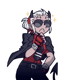 😳 emoji helltaker @noshe40 Telegram sticker 19 of 78