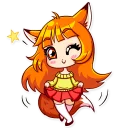 👋 emoji Alice Fox Telegram sticker 5 of 30