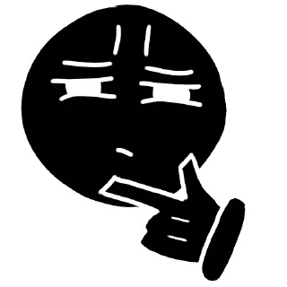 🤔 emoji лёха картоха Telegram sticker 14 of 19