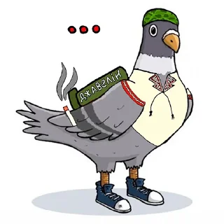 Sticker from Вовчі Наліпки
