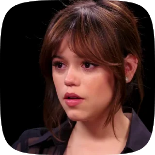 🥹 emoji Jenna Ortega ❤️‍🔥 Telegram sticker 24 of 27