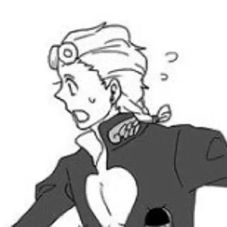🌟 emoji Giorno Giovanna (JoJo dj- ‘O s Telegram sticker 21 of 50