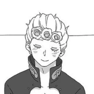 🌟 emoji Giorno Giovanna (JoJo dj- ‘O s Telegram sticker 17 of 50