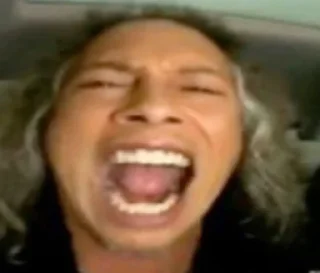 😄 emoji !MetallicA! by @Ac1llateM Telegram sticker 9 of 47