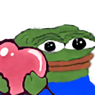 ❤️ emoji Peepo Telegram sticker 14 of 76
