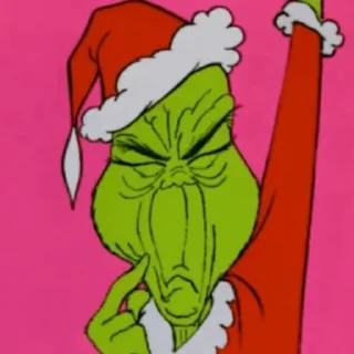 🥺 emoji @vibesofread Old Grinch Telegram sticker 21 of 35