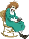 😌 emoji Christ-chan Telegram sticker 18 of 40