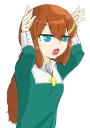 🙌 emoji Christ-chan Telegram sticker 8 of 40