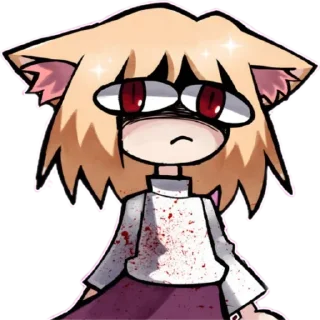 Sticker from Неко