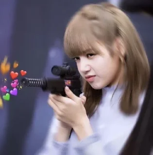 💗 emoji Lalisa Telegram sticker 16 of 30