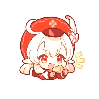 🍓 emoji Klee | by Kay Telegram sticker 2 of 30