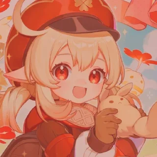 🍒 emoji Klee | by Kay Telegram sticker 16 of 30
