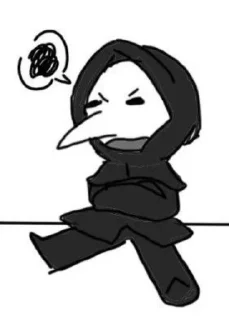 😤 emoji SCP 049 Telegram sticker 21 of 120