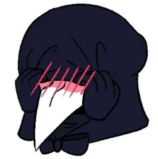 😳 emoji SCP 049 Telegram sticker 19 of 120