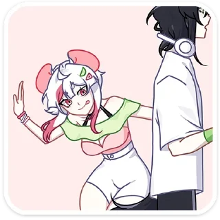 😈 emoji Мауси пак Telegram sticker 14 of 70
