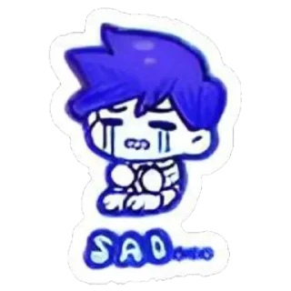 😞 emoji omori stickers!! Telegram sticker 20 of 47