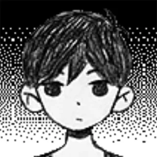 😐 emoji Omori (Omori) Telegram sticker 1 of 15