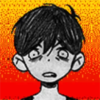 😡 emoji Omori (Omori) Telegram sticker 10 of 15