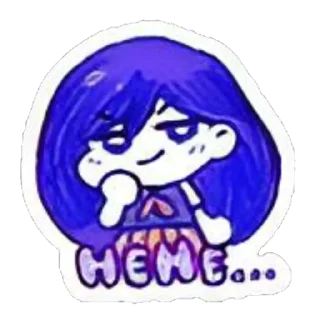 😉 emoji omori stickers!! Telegram sticker 13 of 47