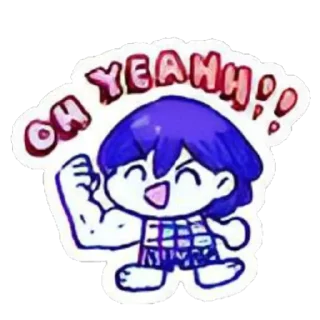 😎 emoji omori stickers!! Telegram sticker 22 of 47