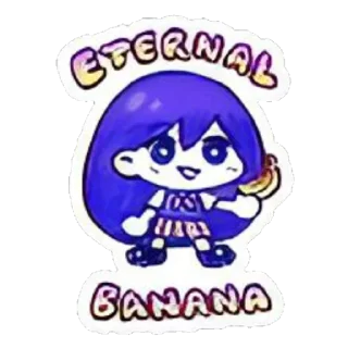 🍌 emoji omori stickers!! Telegram sticker 17 of 47