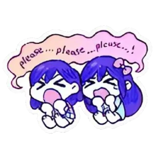 Sticker from omori stickers!!